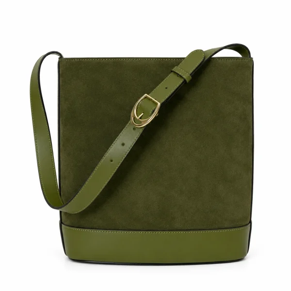 Gucci Horsebit Bucket Bag - Green