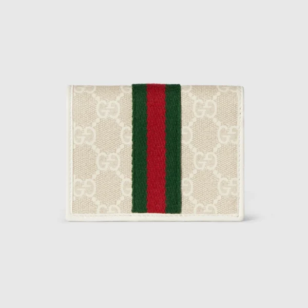 Gucci Ophidia Small Wallet White