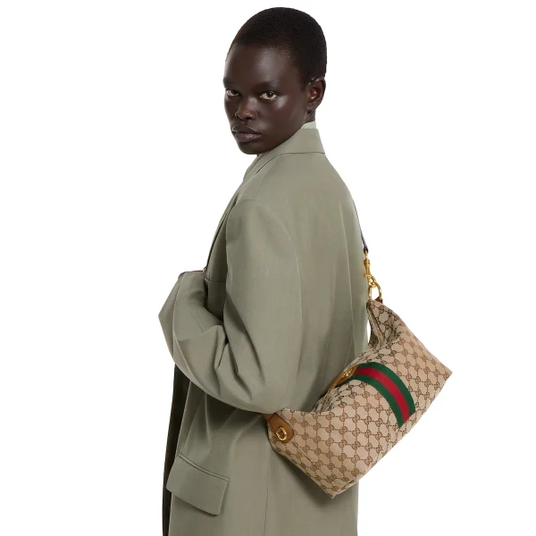 Gucci Vanity Medium Top Handle Bag - Beige