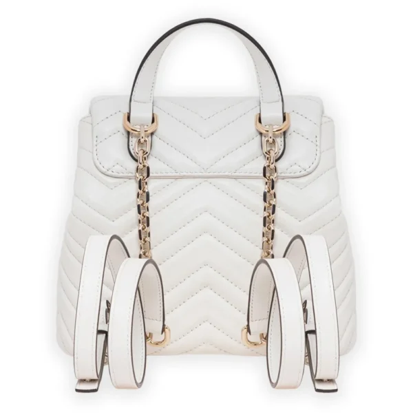 Gucci GG Marmont Mini Backpack - White