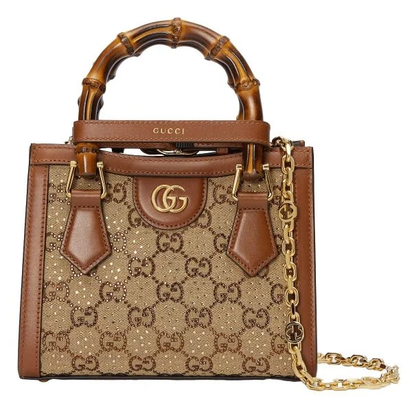 Gucci Diana mini tote bag - Beige