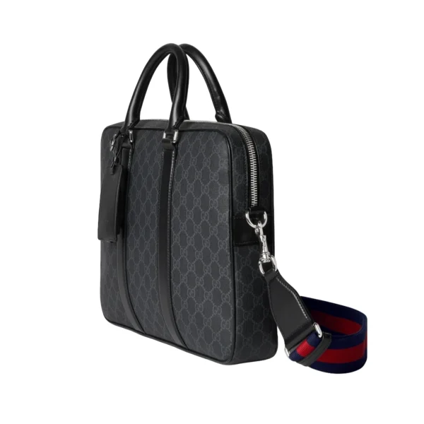 Gucci GG Black Medium Briefcase