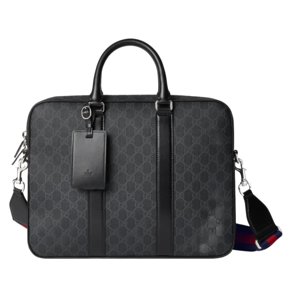 Gucci GG Black Medium Briefcase