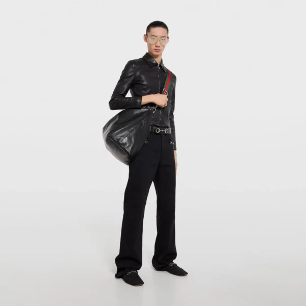Gucci Brera Large Crossbody Bag - Black