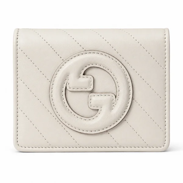 Gucci Card Case Women's Wallet - White