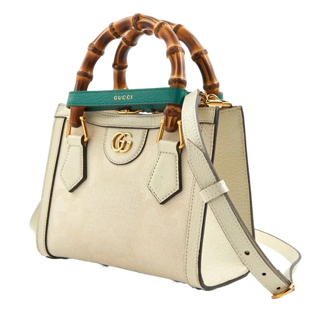 Gucci Diana mini tote bag - White