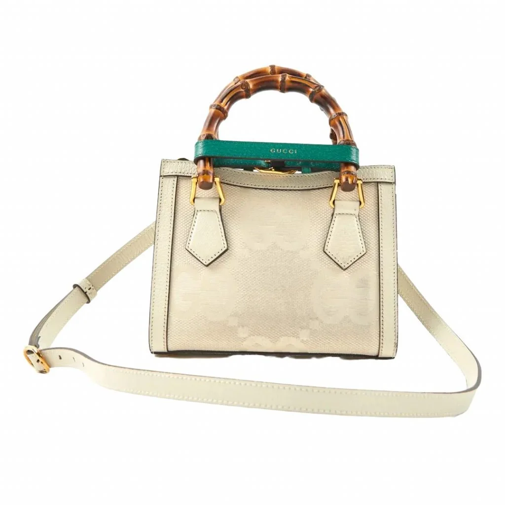 Gucci Diana mini tote bag - White