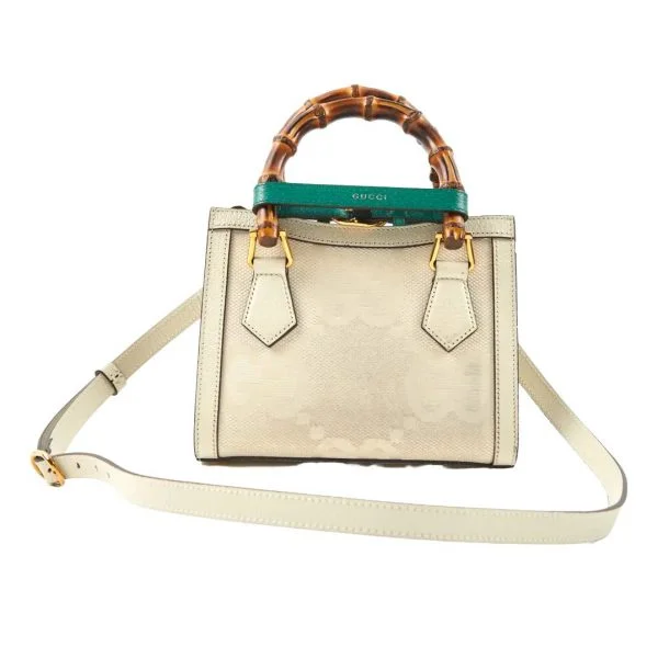 Gucci Diana mini tote bag - White