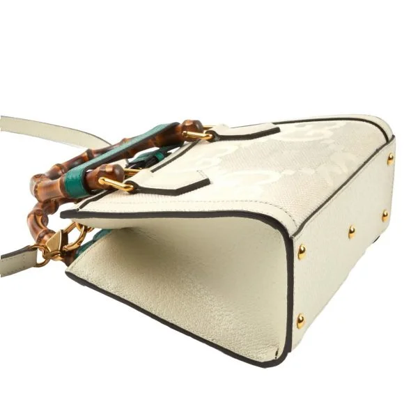 Gucci Diana mini tote bag - White