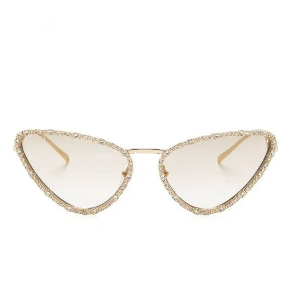 Gucci Eyewear crystal-embellished cat-eye sunglasses