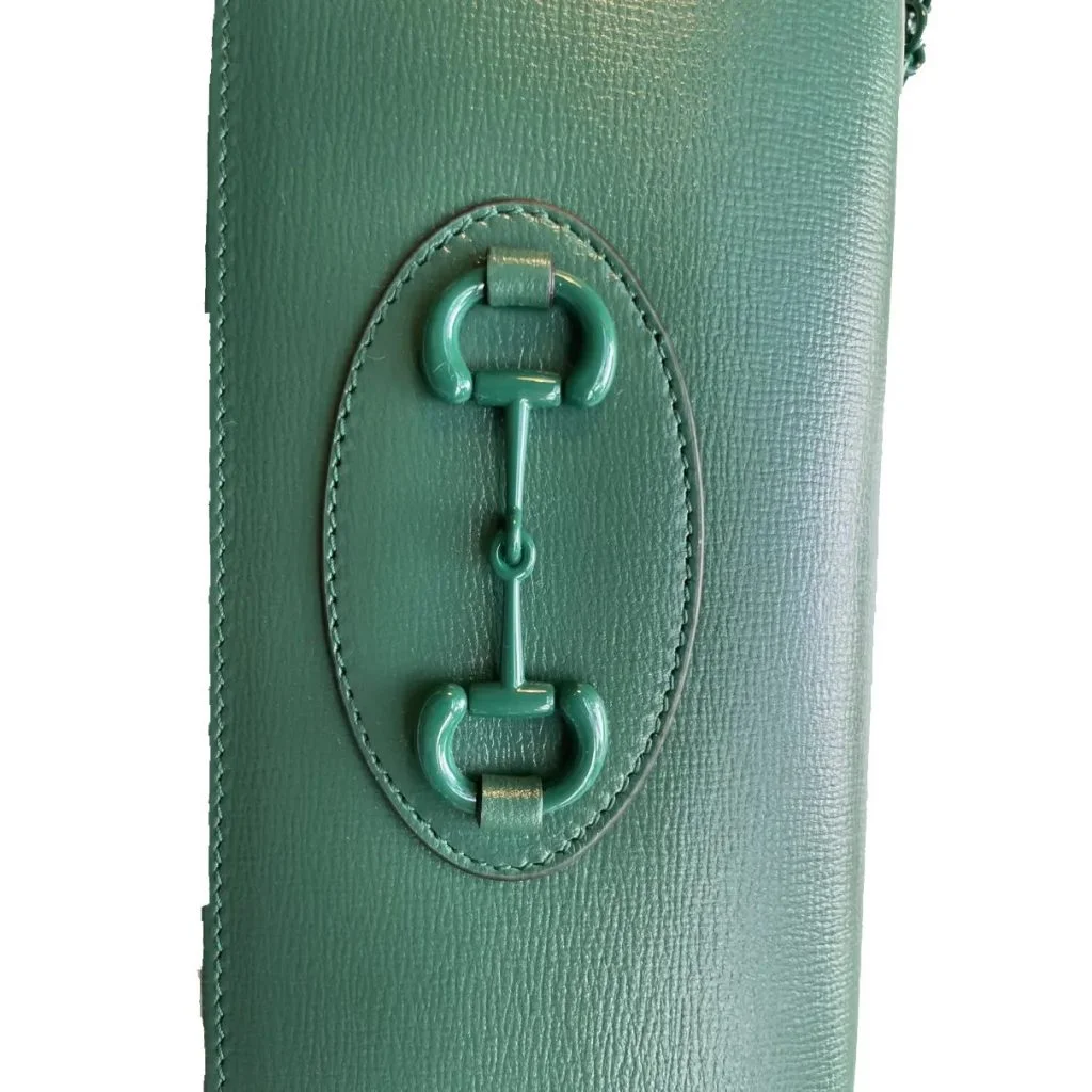 Gucci 1955 chain wallet - Green