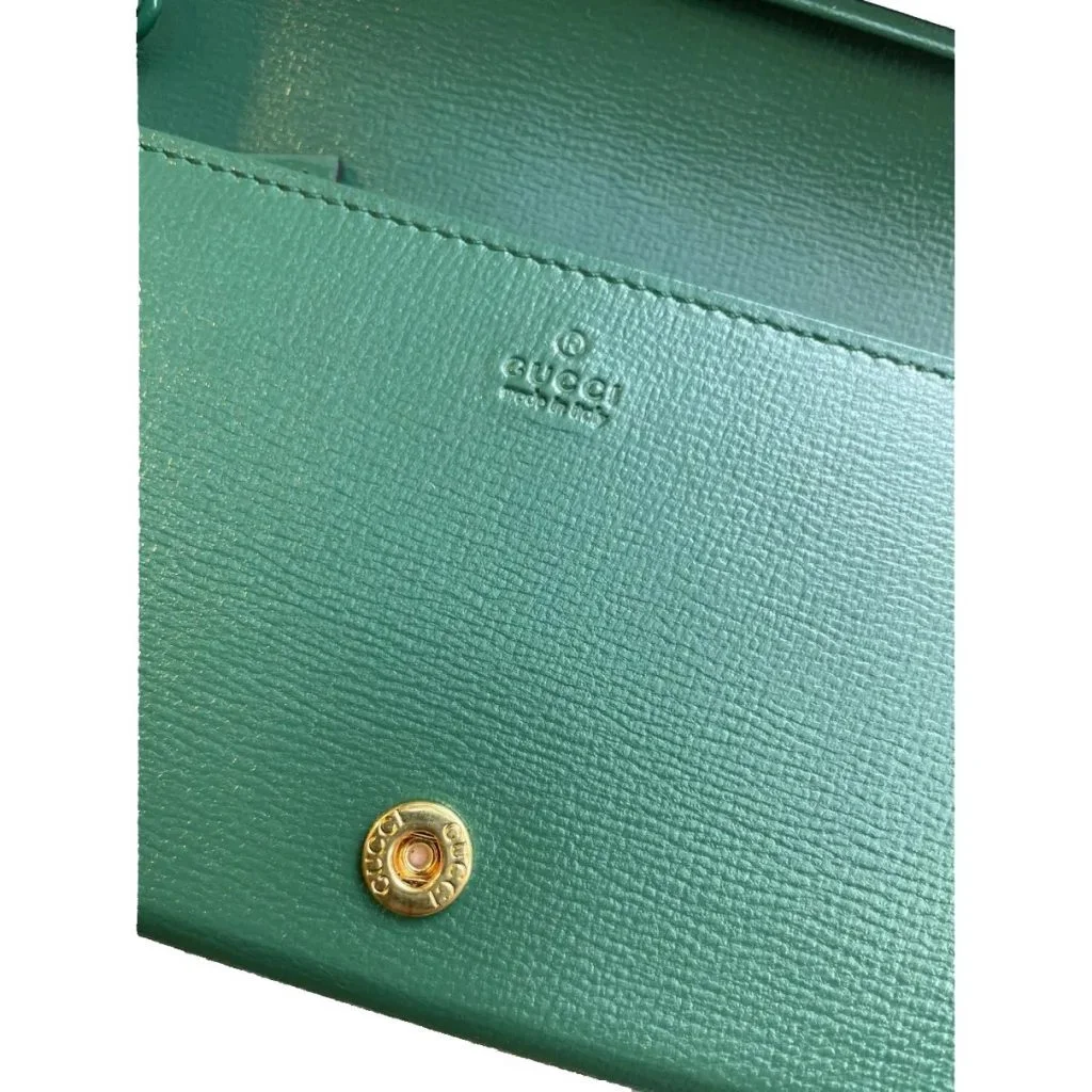 Gucci 1955 chain wallet - Green
