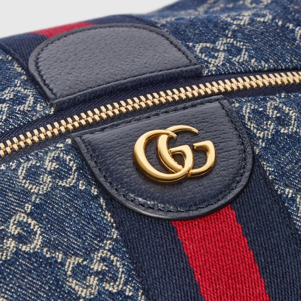 Gucci Vanity Medium Top Handle Bag - Blue