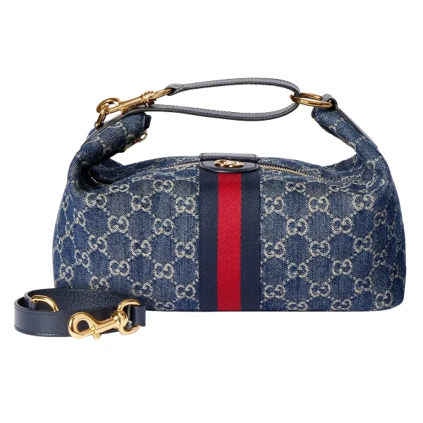Gucci Vanity Medium Top Handle Bag - Blue