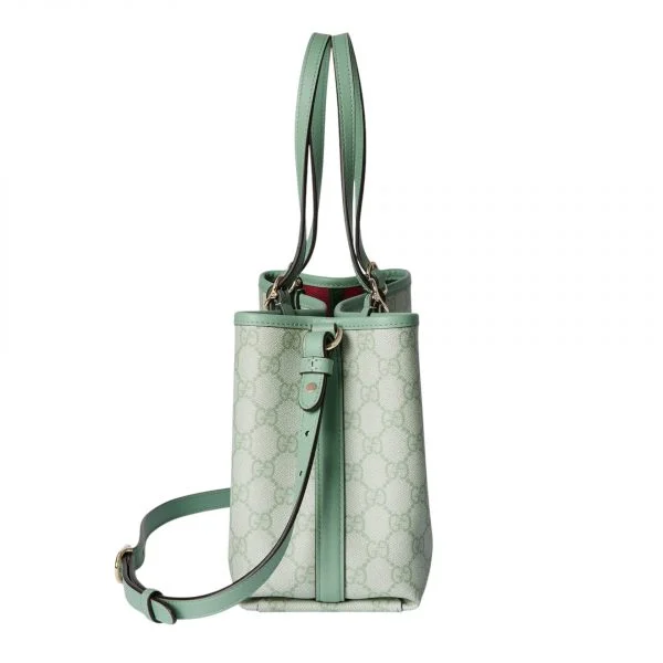 Gucci GG Canvas Tote Bag - Green