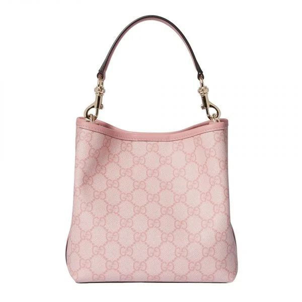 Gucci GG Canvas Mini Shoulder Bag - Pink