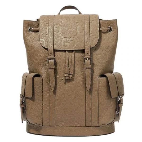 Gucci Jumbo Taupe Backpack