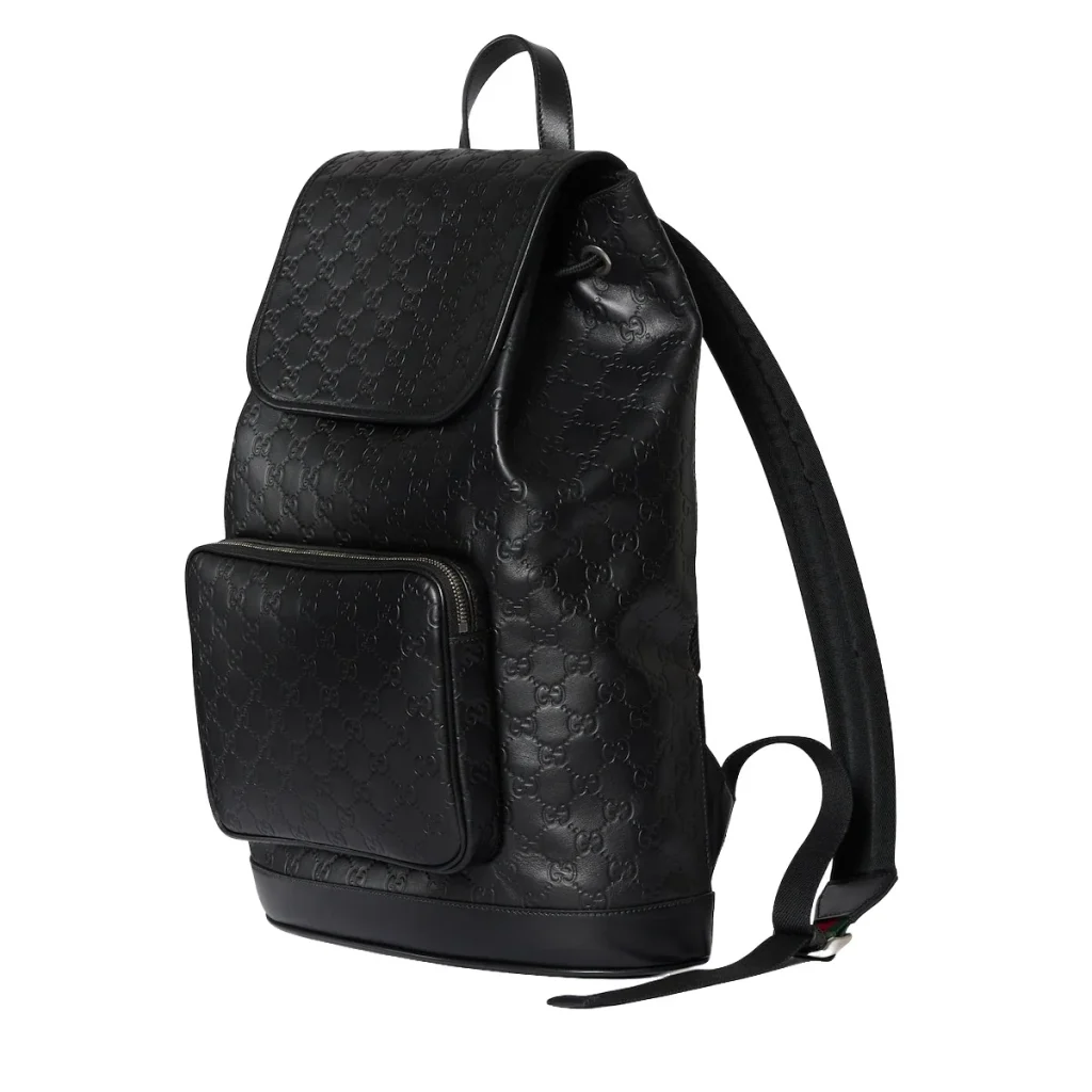 Gucci GG Embossed Medium Backpack Black