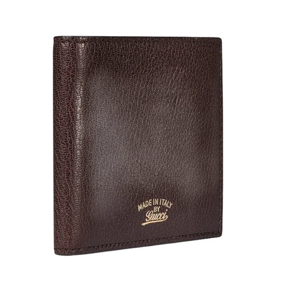 Gucci Lira Bi-Fold Wallet - Brown