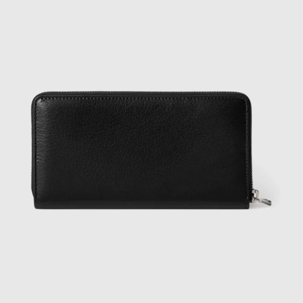 Gucci Lira Zip Around Wallet - Black