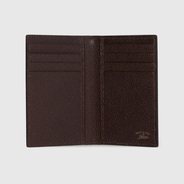 Gucci Lira Card Case - Brown