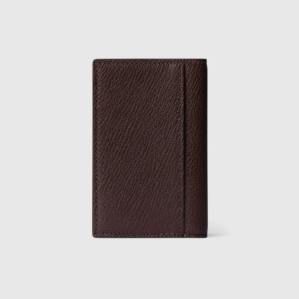 Gucci Lira Card Case - Brown