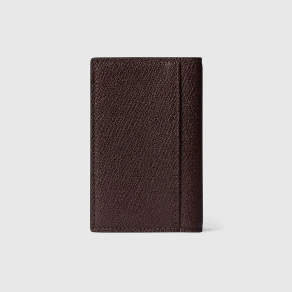 Gucci Lira Card Case - Brown