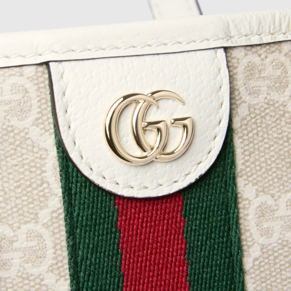 Gucci Ophidia Small Tote Bag White