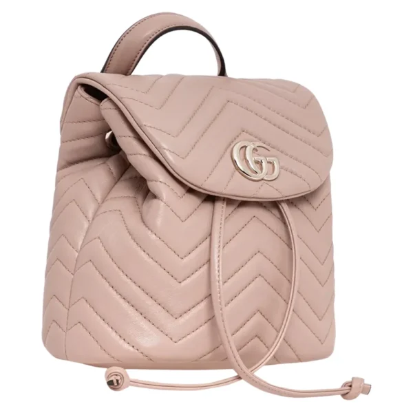 Gucci GG Marmont Mini Backpack - Pink