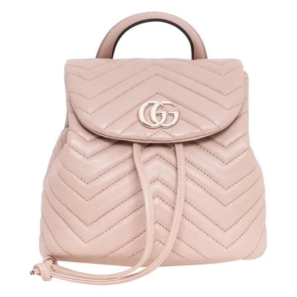Gucci GG Marmont Mini Backpack - Pink