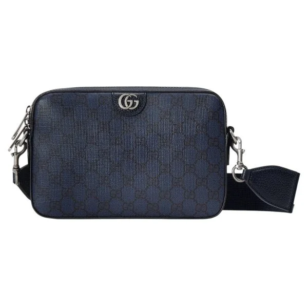 Gucci Ophidia Style Messenger Bag - Blue