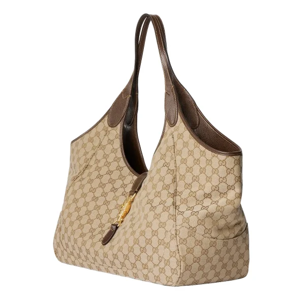 Gucci Mercato Large Tote Bag - Beige