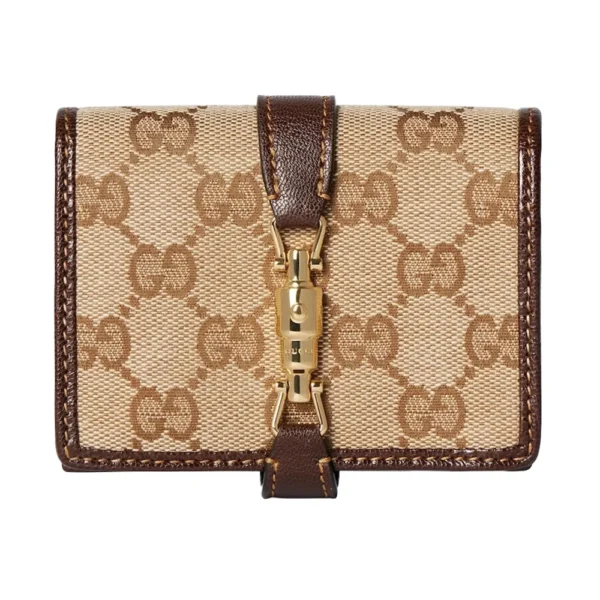 Gucci Jackie Small Wallet - Beige