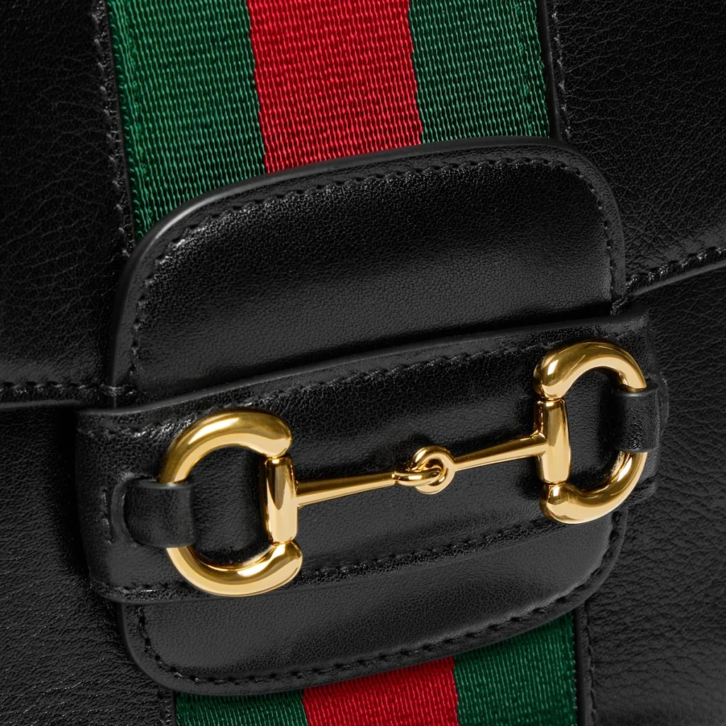 Gucci Horsebit 1955 Small Shoulder Bag - Black