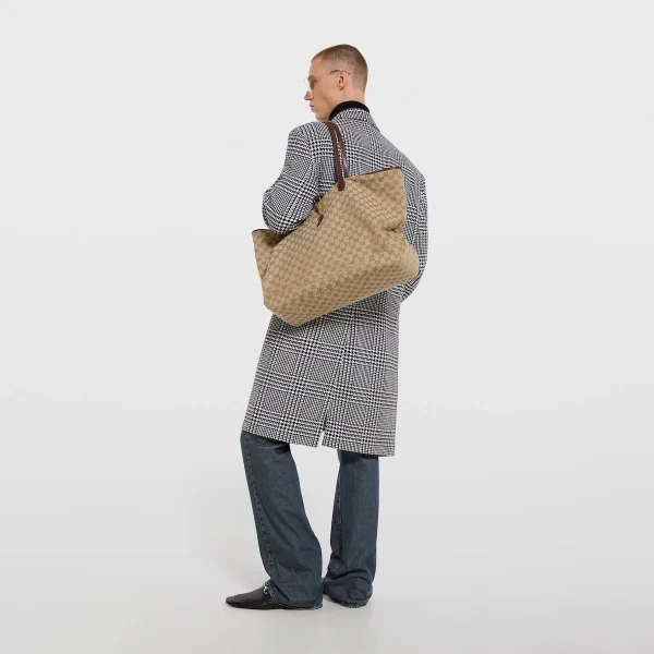 Gucci Jackie Large Tote Bag - Beige