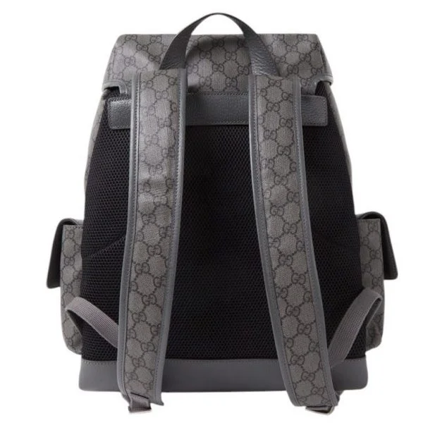 Gucci Medium Logo Leather Backpack