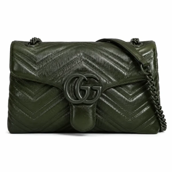 Gucci GG Marmont Mini Shoulder Bag Model 1 - Green