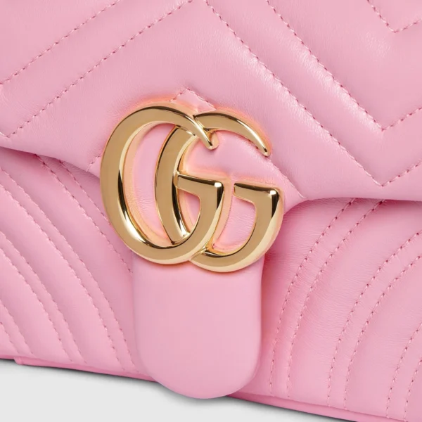Gucci GG Marmont Small Shoulder Bag Pink