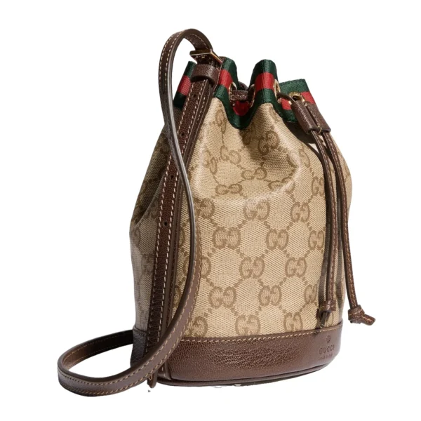 Gucci Venice Small Bucket Bag - Beige