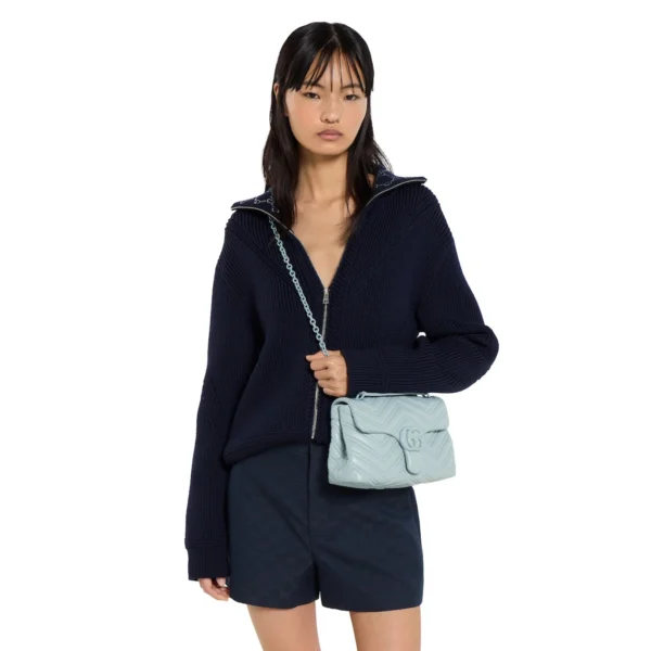 Gucci GG Marmont Small Shoulder Bag Model 1 - Blue