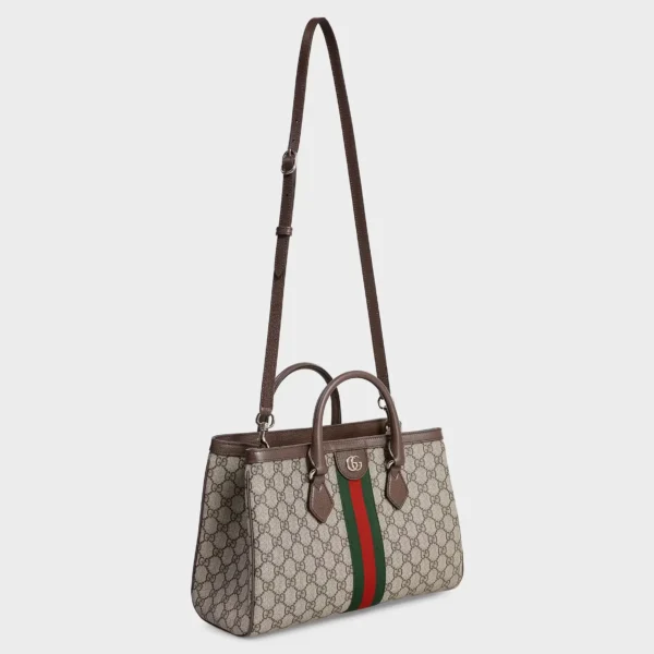 Gucci Ophidia Medium Tote Bag Beige
