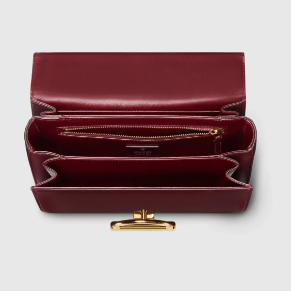 Gucci Horsebit Shoulder Bag - Red