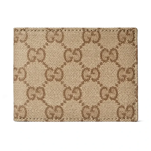 Gucci Essence Classic Bi-Fold Wallet - Beige