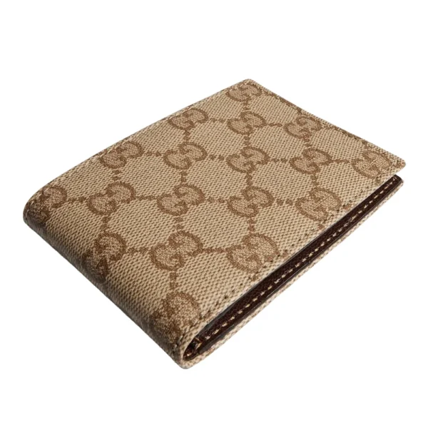 Gucci Essence Classic Bi-Fold Wallet - Beige