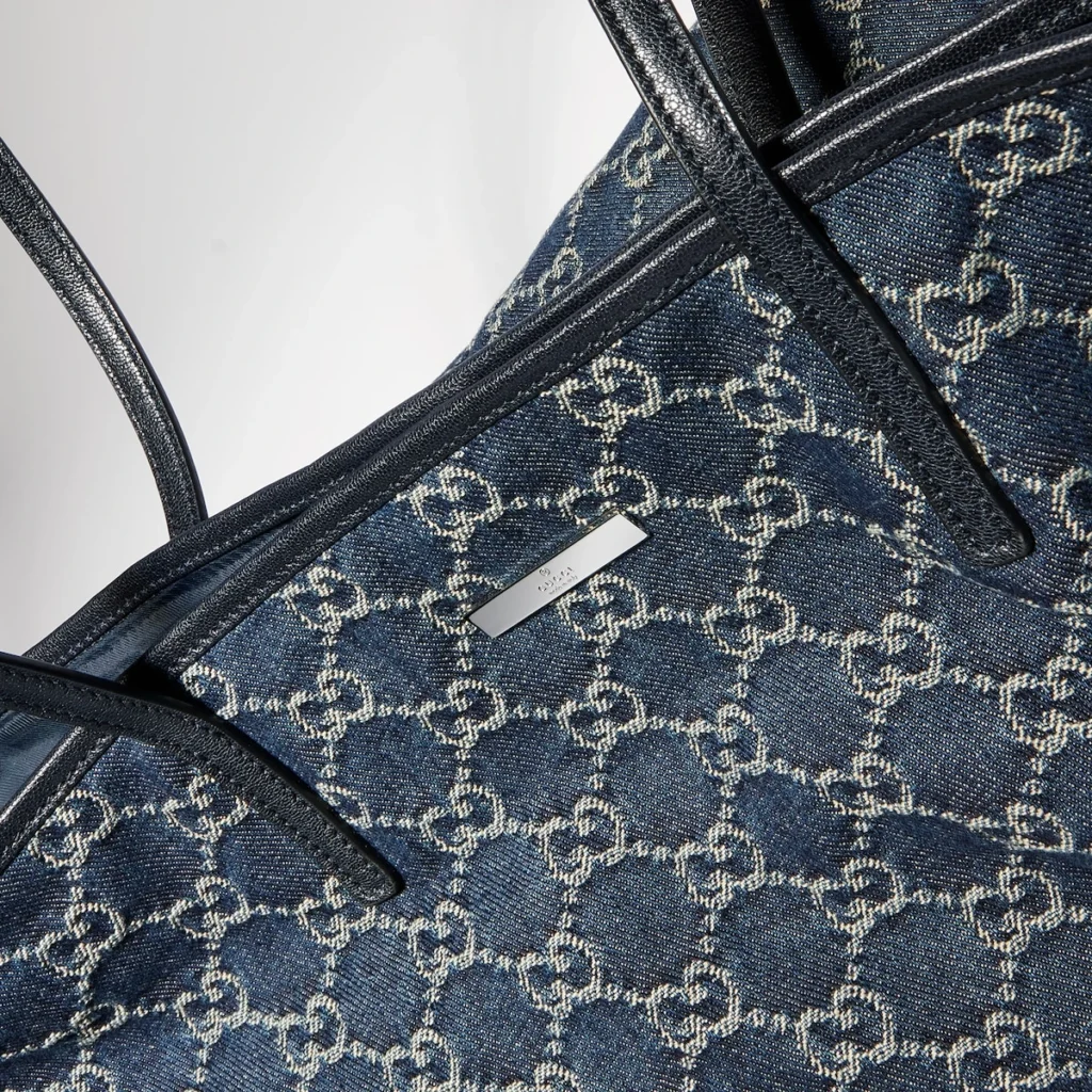 Gucci Tribeca Large Tote Bag Blue
