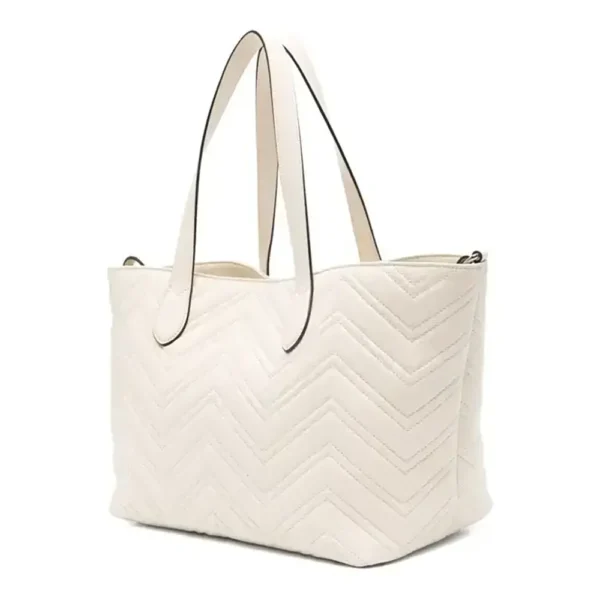 Gucci GG Marmont Medium Tote Bag - White