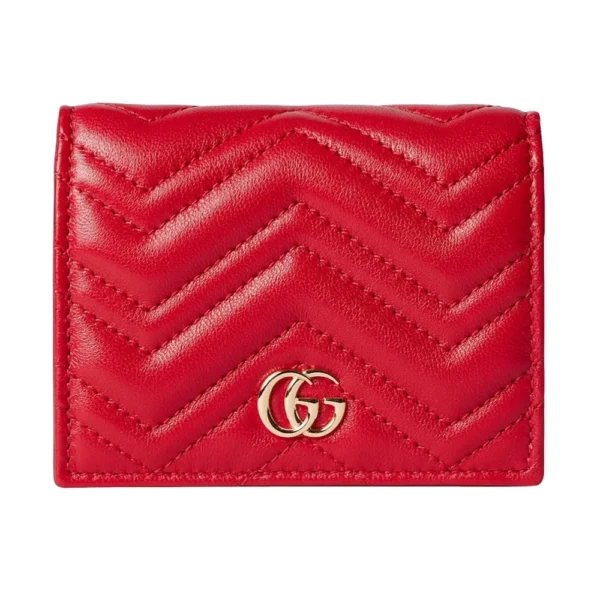 Gucci GG Marmont Wallet - Red