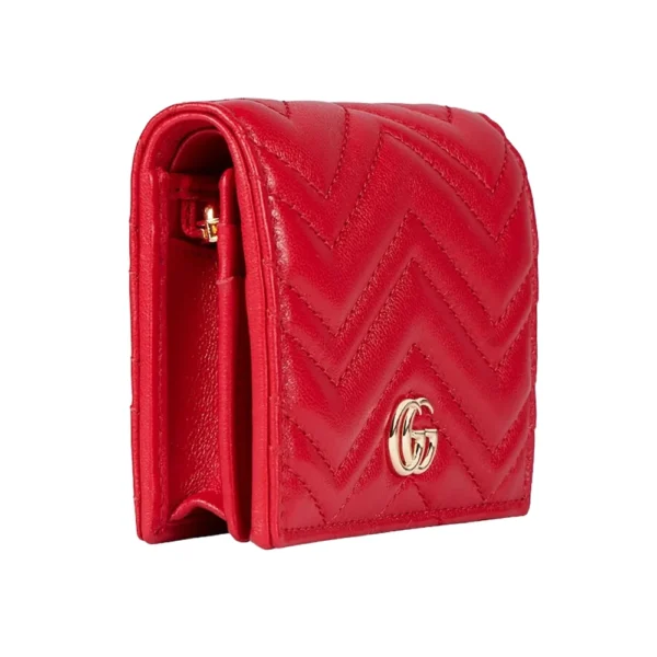 Gucci GG Marmont Wallet - Red