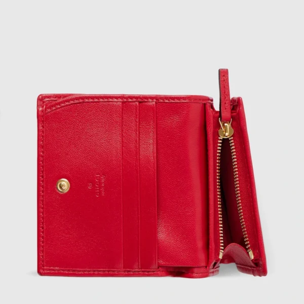Gucci GG Marmont Wallet - Red