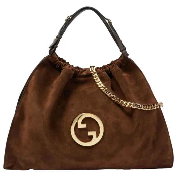 Gucci Blondie Large Tote Bag - Brown